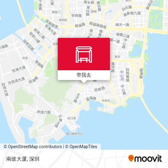南玻大厦地图