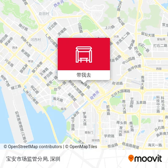 宝安市场监管分局地图