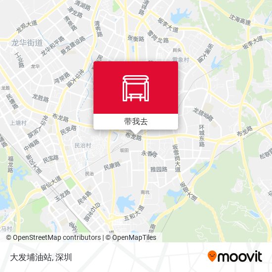 大发埔油站地图