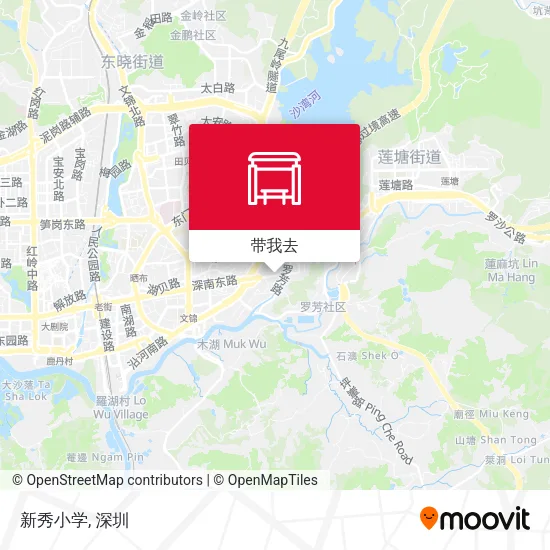 新秀小学地图
