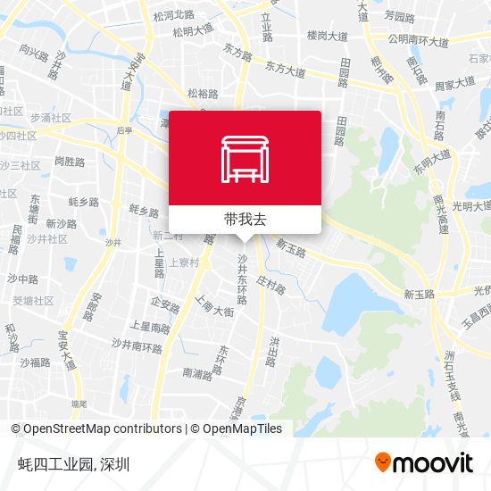 蚝四工业园地图