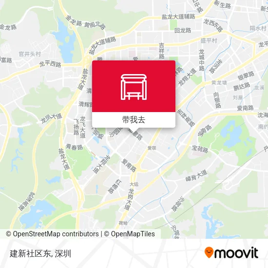 建新社区东地图