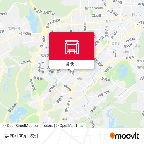 建新社区东地图