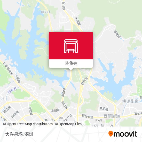 大兴果场地图