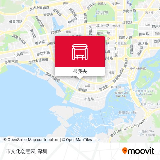市文化创意园地图