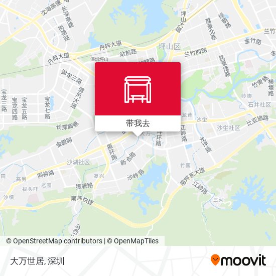 大万世居地图