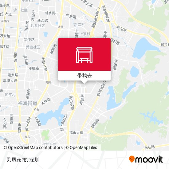 凤凰夜市地图