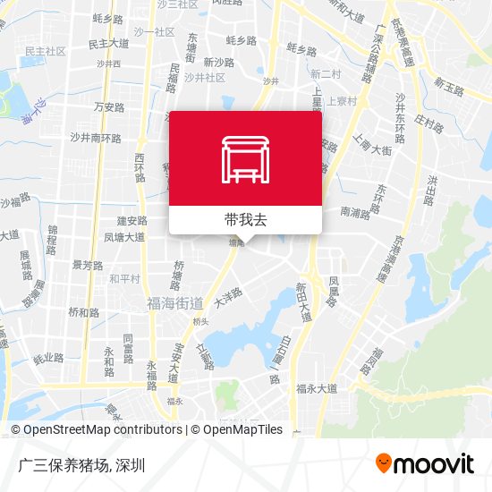 广三保养猪场地图