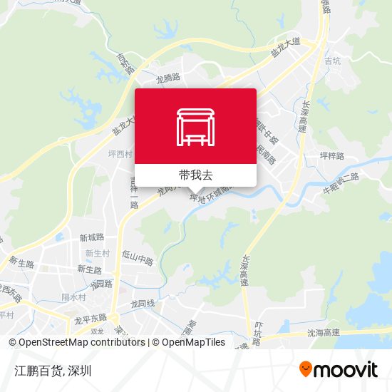 江鹏百货地图