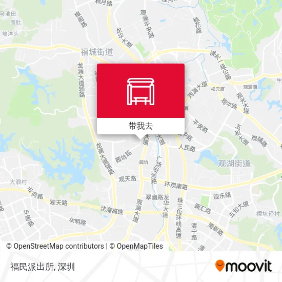福民派出所地图