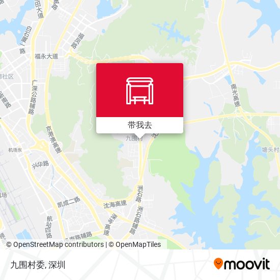 九围村委地图