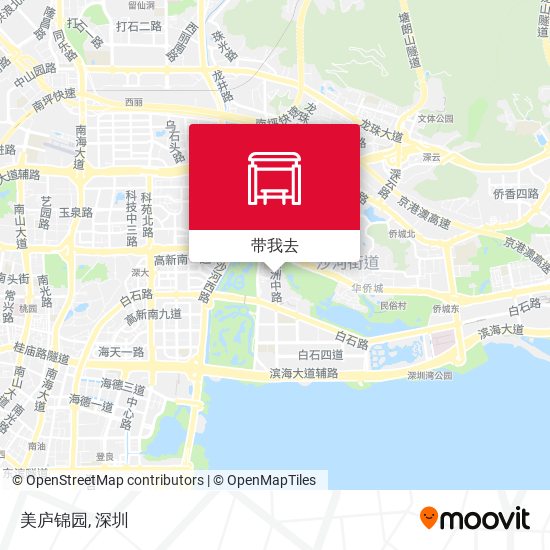 美庐锦园地图