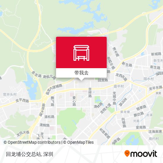回龙埔公交总站地图