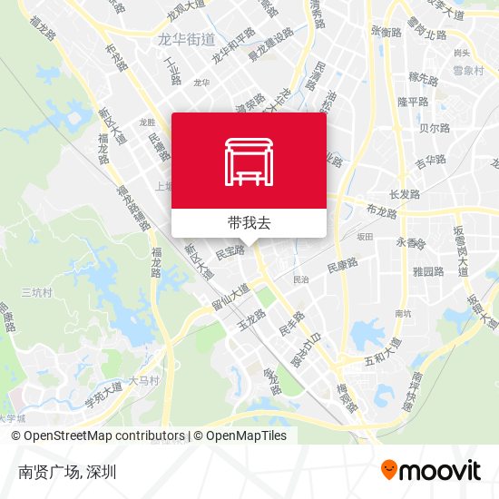 南贤广场地图