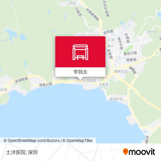 土洋医院地图