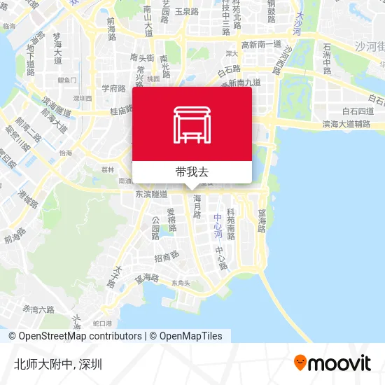 北师大附中地图