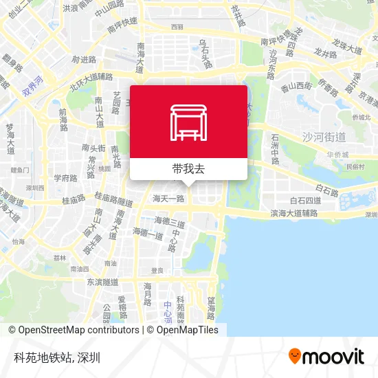 科苑地铁站地图