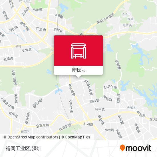 裕同工业区地图