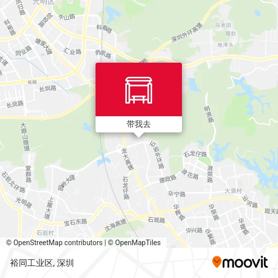 裕同工业区地图