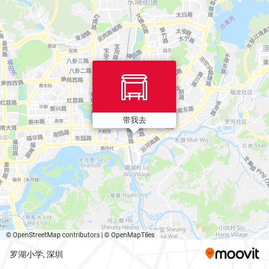 罗湖小学地图