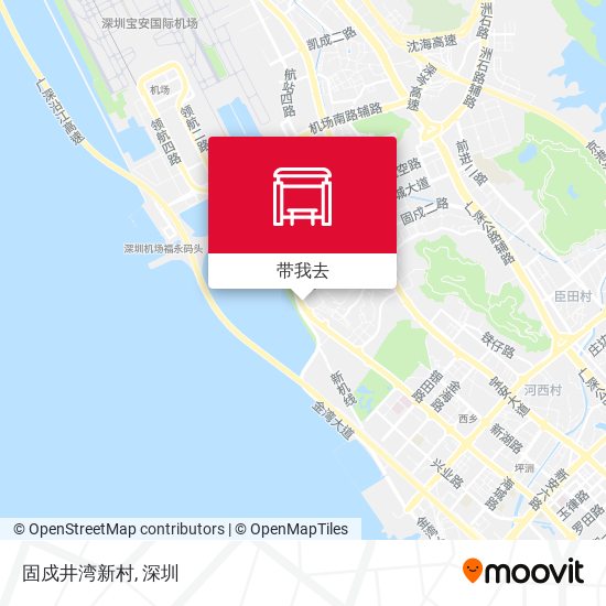 固戍井湾新村地图