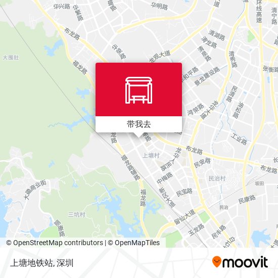 上塘地铁站地图