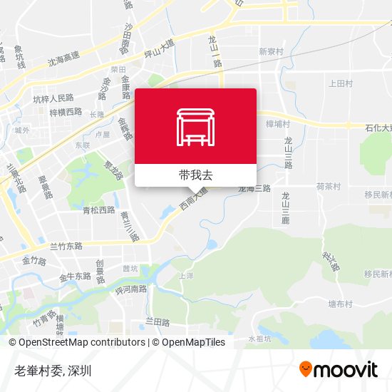 老輋村委地图
