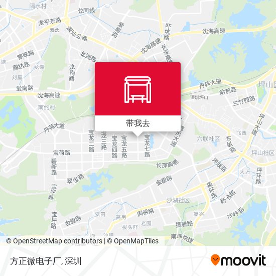 方正微电子厂地图