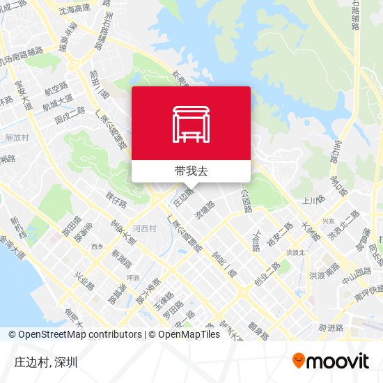 庄边村地图