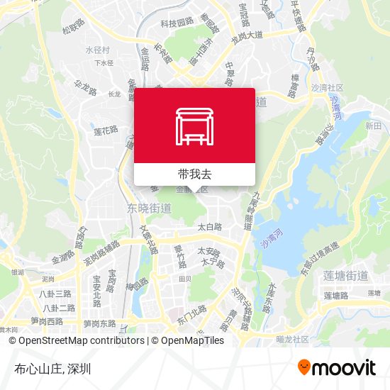 布心山庄地图