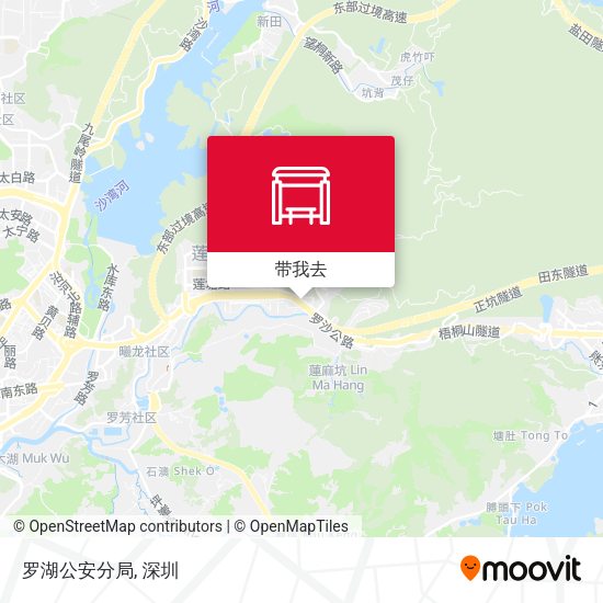 罗湖公安分局地图