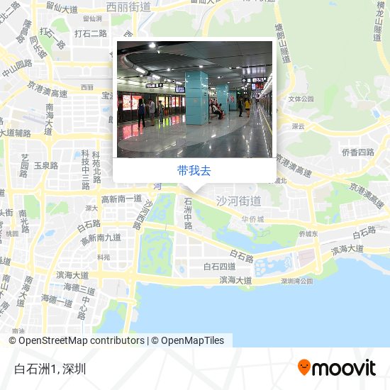 白石洲1地图