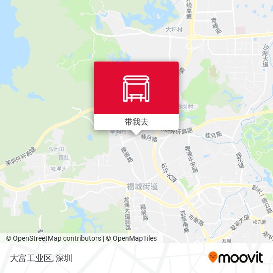 大富工业区地图