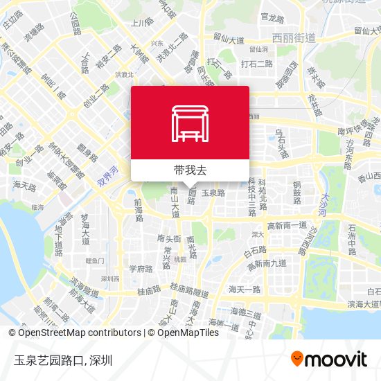 玉泉艺园路口地图