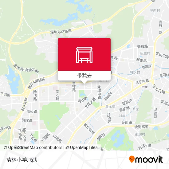 清林小学地图