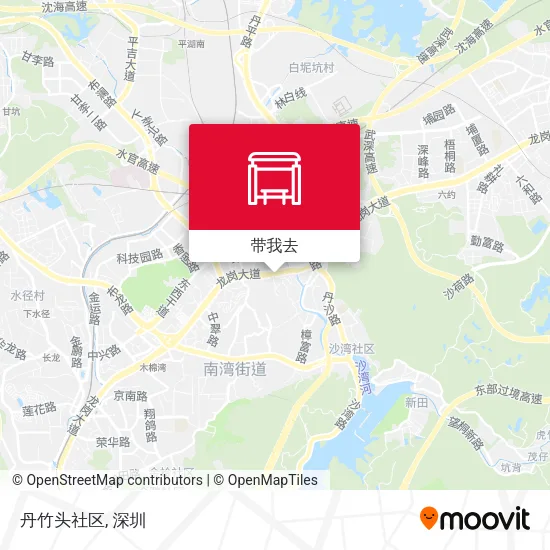 丹竹头社区地图