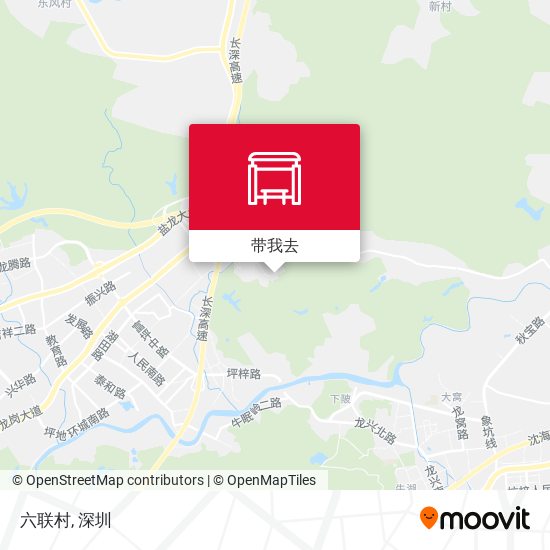 六联村地图