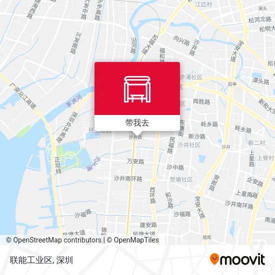 联能工业区地图