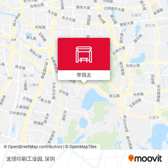 龙璟印刷工业园地图
