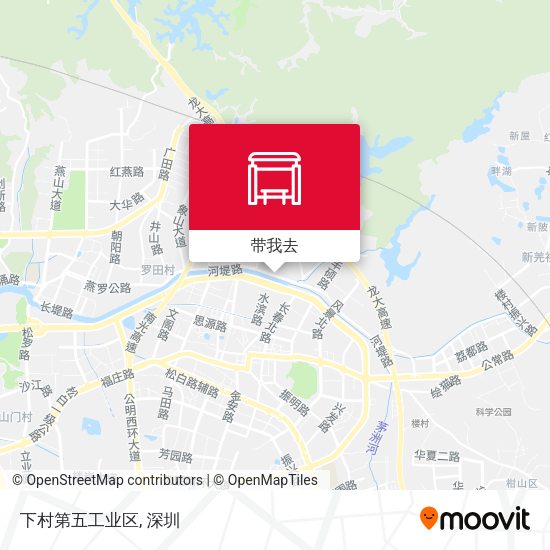 下村第五工业区地图