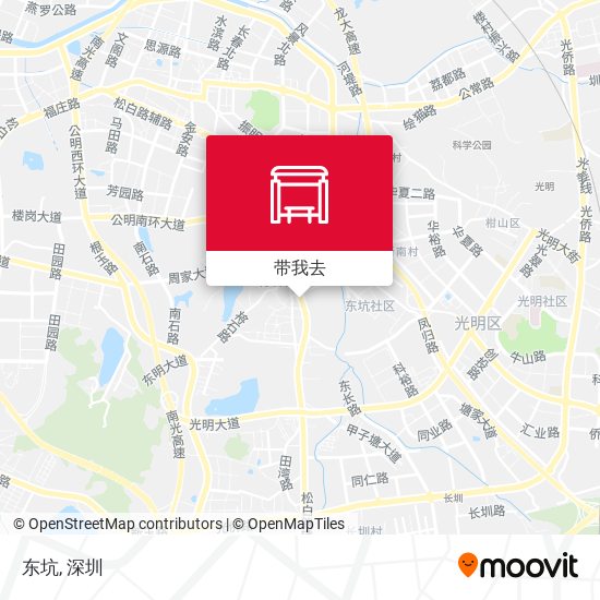 东坑地图