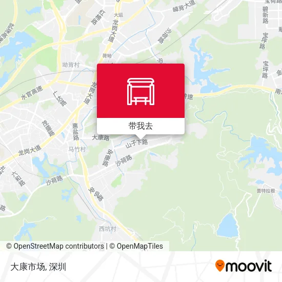 大康市场地图