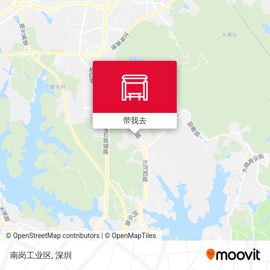 南岗工业区地图