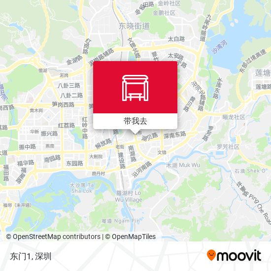 东门1地图