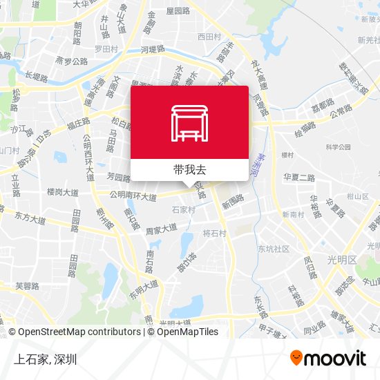 上石家地图
