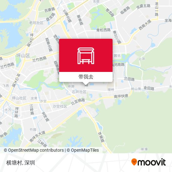 横塘村地图