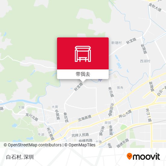 白石村地图
