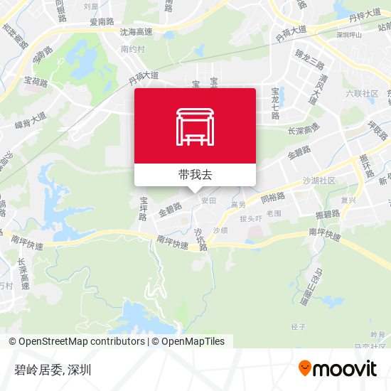 碧岭居委地图