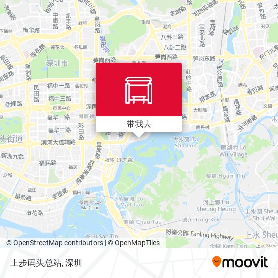 上步码头总站地图