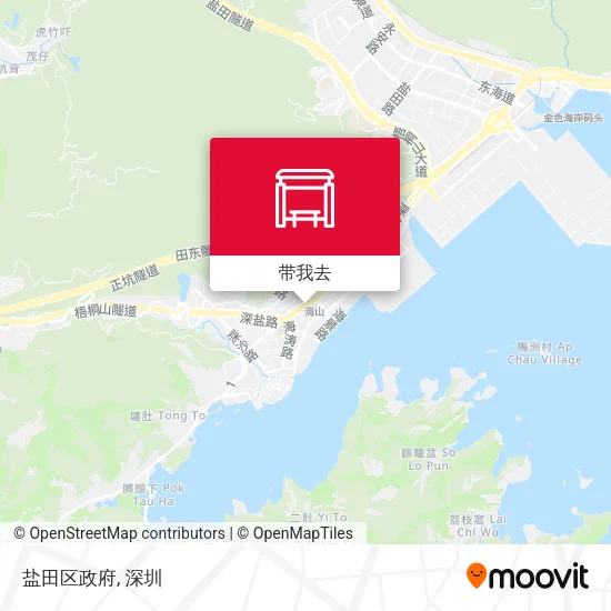 盐田区政府地图